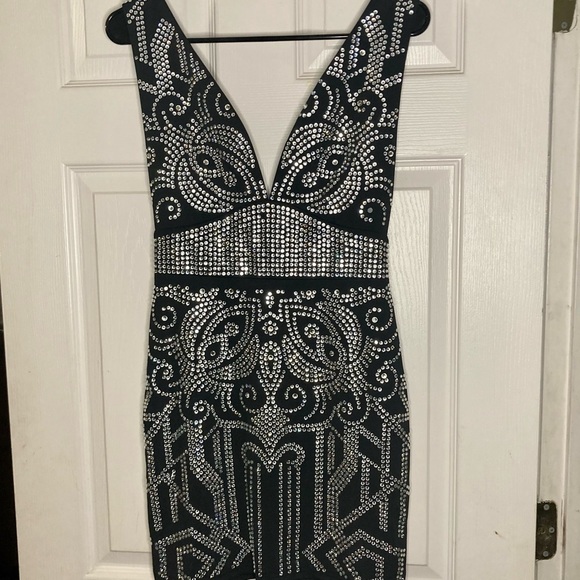 Shop Akira Rhinestone Dress - Picture 5 of 12